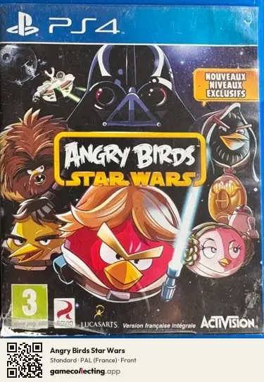 Angry Birds Star Wars PlayStation 4, France box front