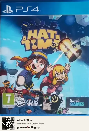 A Hat in Time PlayStation 4, Italy box front