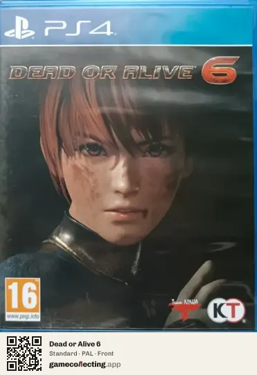Dead or Alive 6 PlayStation 4, PAL box front