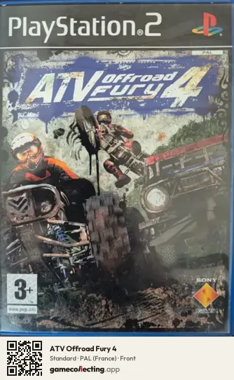 ATV Offroad Fury 4 PlayStation 2, France box front