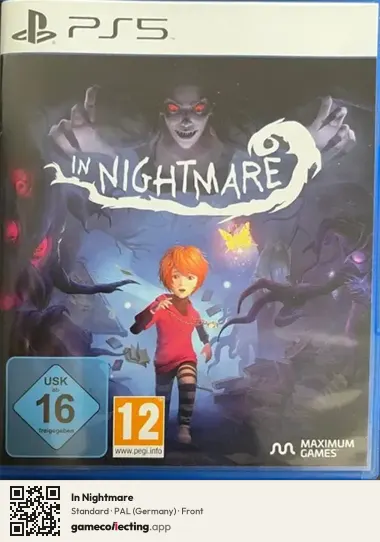 In Nightmare PlayStation 5, Germany box front