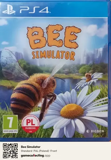 Bee Simulator PlayStation 4, Poland box front