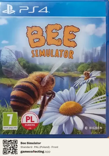 Bee Simulator PlayStation 4, Poland box front