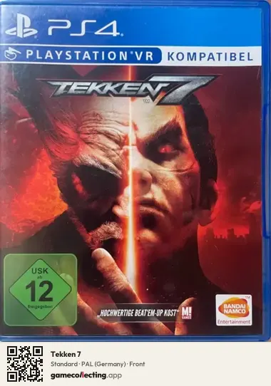 Tekken 7 PlayStation 4, Germany box front