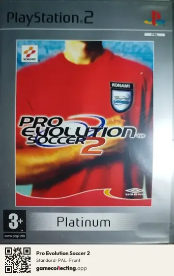 Pro Evolution Soccer 2 PlayStation 2, PAL box front