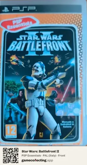 Star Wars: Battlefront II PlayStation Portable, Italy box front
