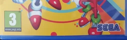 Sonic Mania Plus, the USK square on its front
