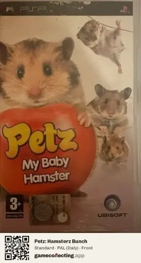 Petz: Hamsterz Bunch PlayStation Portable, Italy box front