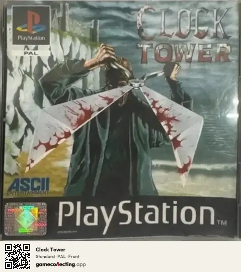 Clock Tower PlayStation, PAL box front