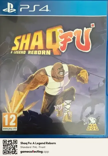 Shaq Fu: A Legend Reborn PlayStation 4, PAL box front