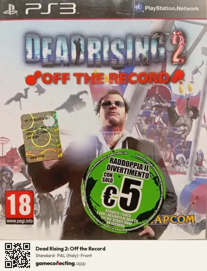 Dead Rising 2: Off the Record PlayStation 3, Italy box front