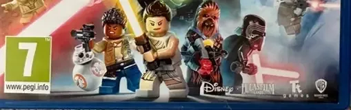 LEGO Star Wars: The Skywalker Saga, the PEGI square on its front
