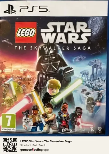LEGO Star Wars: The Skywalker Saga PlayStation 5, PAL box front