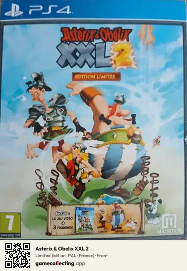 Asterix & Obelix XXL 2 PlayStation 4, France box front