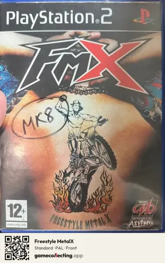 Freestyle MetalX PlayStation 2, PAL box front