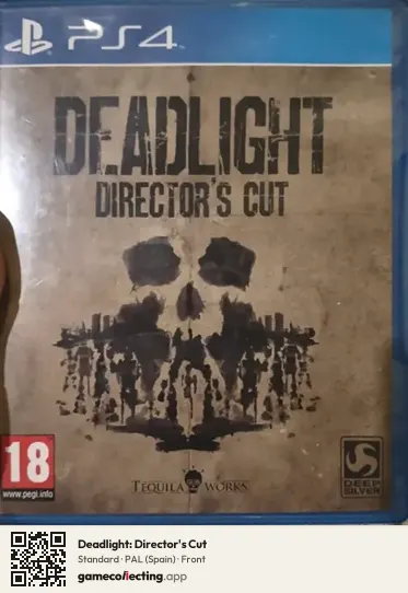 Deadlight: Director's Cut PlayStation 4, Spain box front