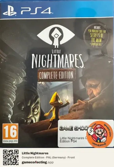 Little Nightmares PlayStation 4, Germany box front