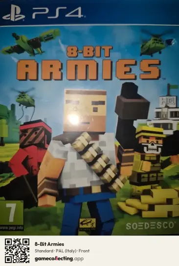 8-Bit Armies PlayStation 4, Italy box front