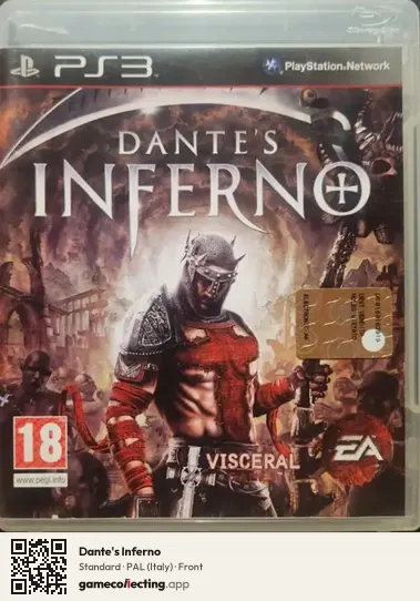 Dante's Inferno PlayStation 3, Italy box front