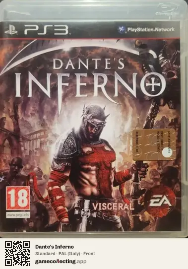 Dante's Inferno PlayStation 3, Italy box front