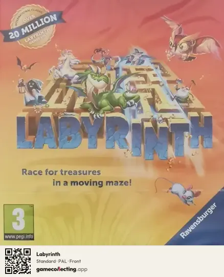 Labyrinth PlayStation 4, PAL box front