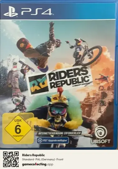 Riders Republic PlayStation 4, Germany box front