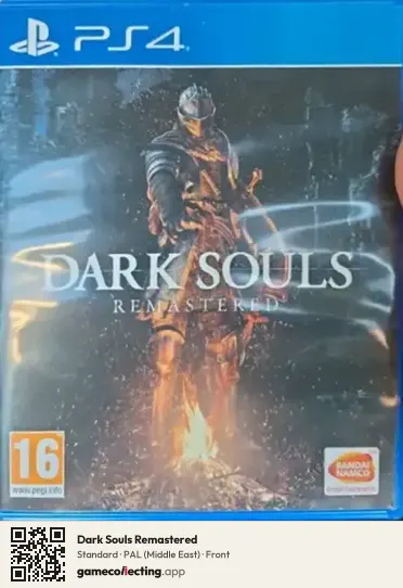 Dark Souls Remastered PlayStation 4, Middle East box front