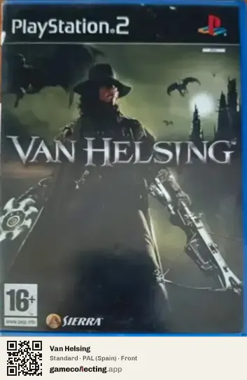 Van Helsing PlayStation 2, Spain box front