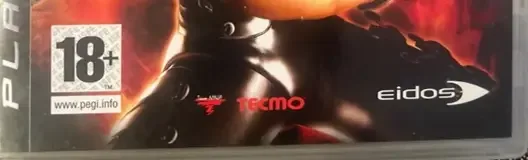 Ninja Gaiden Sigma, the PEGI square on its front