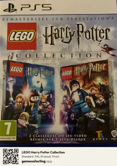LEGO Harry Potter Collection PlayStation 5, France box front