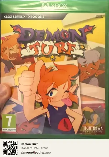 Demon Turf Xbox Series X, PAL box front