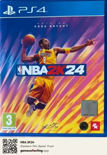 NBA 2K24 PlayStation 4, Spain box front