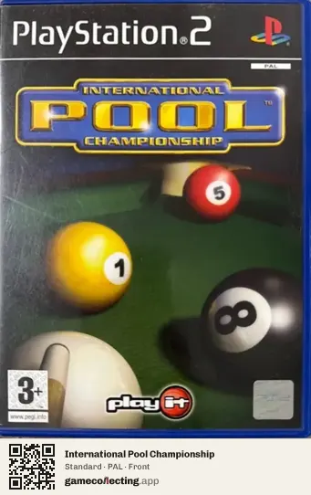 International Pool Championship PlayStation 2, PAL box front