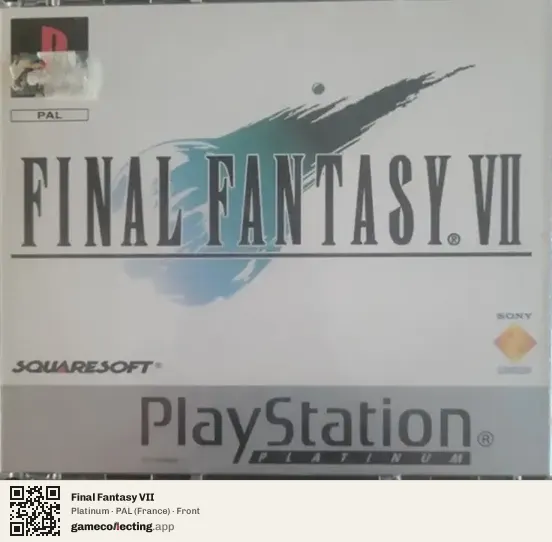 Final Fantasy VII PlayStation, France box front