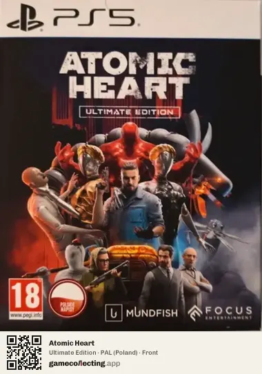 Atomic Heart PlayStation 5, Poland box front