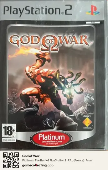 God of War PlayStation 2, France box front