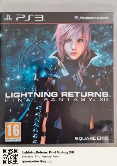 Lightning Returns: Final Fantasy XIII PlayStation 3, France box front