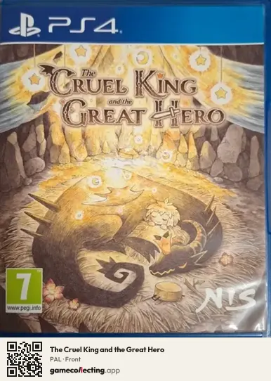 The Cruel King and the Great Hero PlayStation 4, PAL box front