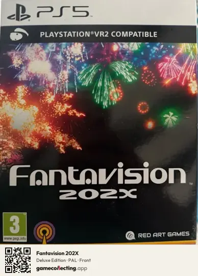 Fantavision 202X PlayStation 5, PAL box front