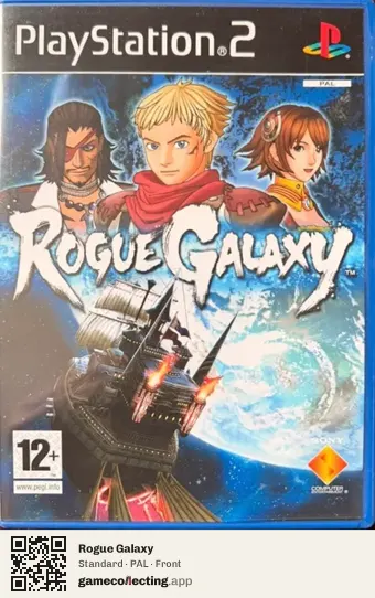 Rogue Galaxy PlayStation 2, PAL box front