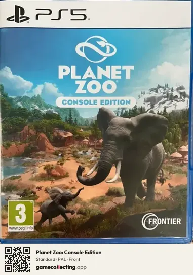 Planet Zoo: Console Edition PlayStation 5, PAL box front
