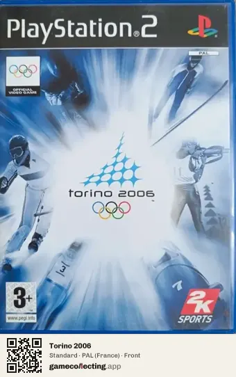 Torino 2006 PlayStation 2, France box front