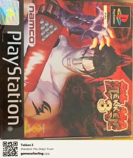 Tekken 3 PlayStation, Italy box front