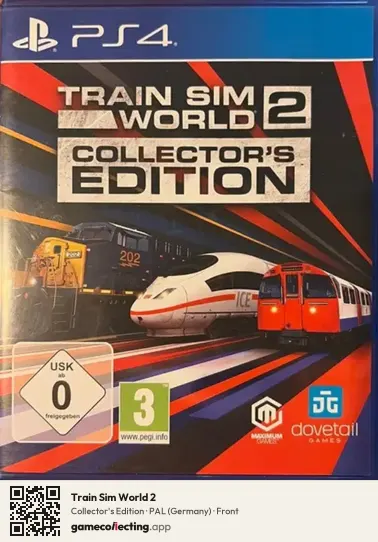 Train Sim World 2 PlayStation 4, Germany box front