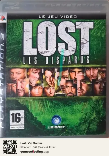 Lost: Via Domus PlayStation 3, France box front
