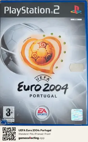 UEFA Euro 2004: Portugal PlayStation 2, France box front