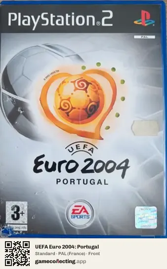 UEFA Euro 2004: Portugal PlayStation 2, France box front