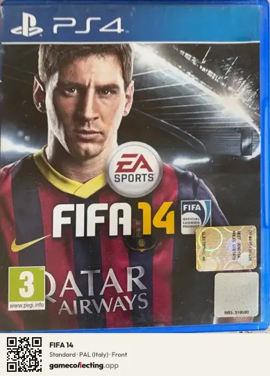 FIFA 14 PlayStation 4, Italy box front