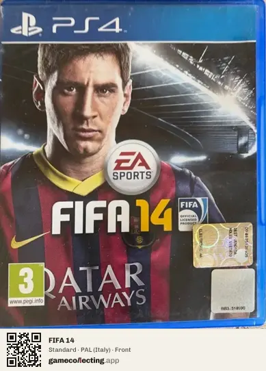 FIFA 14 PlayStation 4, Italy box front