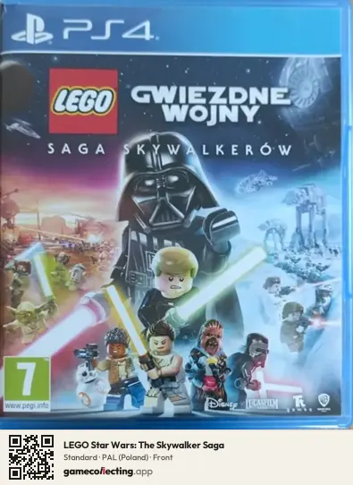 LEGO Star Wars: The Skywalker Saga PlayStation 4, Poland box front